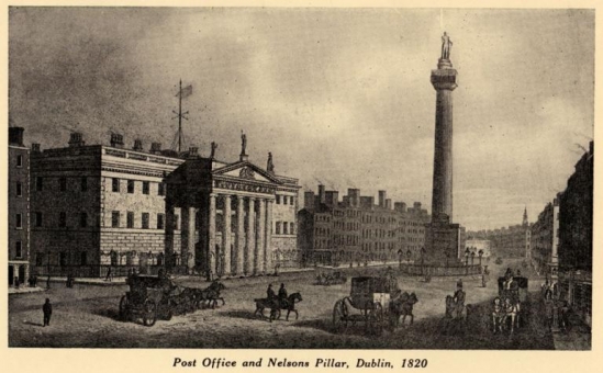 Nelson's Pillar engraving